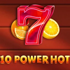 Official Slots logo: 10 Power Hot by Amusnet Interactive at Robocat Casino