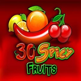 30 Spicy Fruits logo – Slots by Amusnet Interactive at Robocat Casino