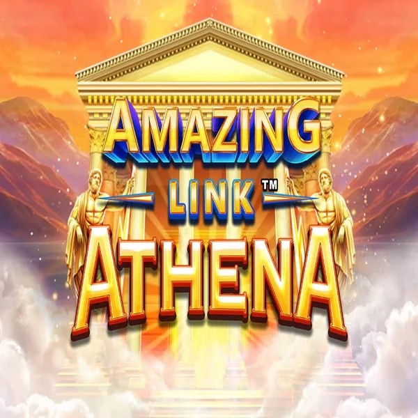 Amazing Link Athena casino game by SpinPlay Games – featured logo at Robocat Casino