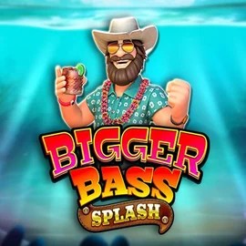 Bigger Bass Splash logo by Pragmatic Play at Robocat Casino