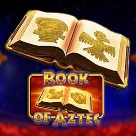 Book of Aztec game by Amatic Industries – logo hosted on Robocat Casino