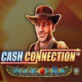 Cash Connection Book Of Ra game by Novomatic – logo hosted on Robocat Casino