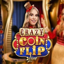 Play the Crazy Coin Flip slot by Evolution on Robocat Casino