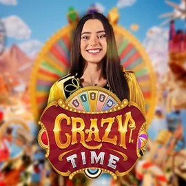 Enjoy Crazy Time by Evolution – logo hosted on robo-cat.eu