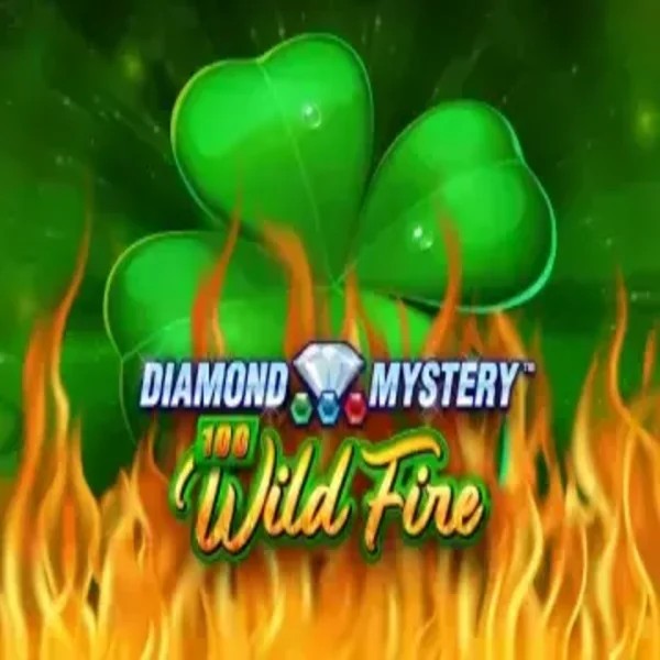Diamond Mystery 100 Wild Fire logo by Greentube at Robocat Casino