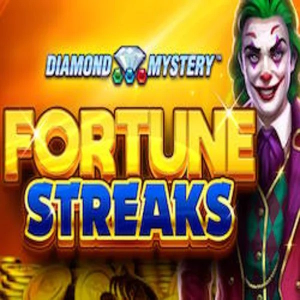 Official Slots logo: Diamond Mystery Fortune Streaks by Greentube at Robocat Casino