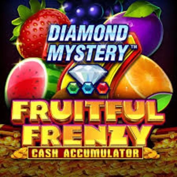 Diamond Mystery Fruitful Frenzy Cash Accumulator game by Greentube – logo hosted on Robocat Casino