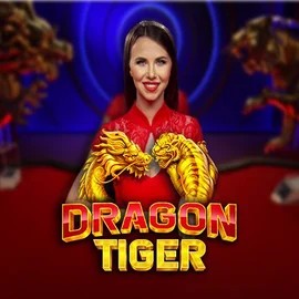Dragon Tiger (Live) slot logo by Pragmatic Play at Robocat Casino