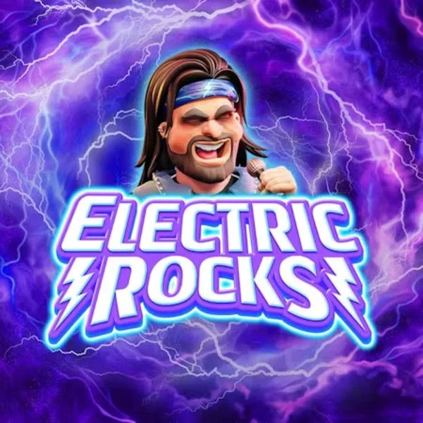 Electric Rocks by Inspired Gaming, showcased at robo-cat.eu – game logo