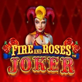 Fire and Roses Joker online game logo by Triple Edge Studios on robo-cat.eu