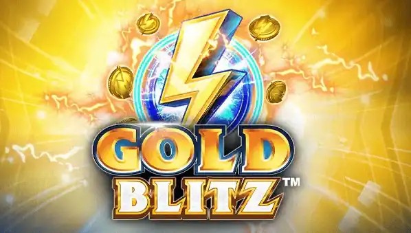 Gold Blitz logo – Slots by Fortune Factory Studios at Robocat Casino