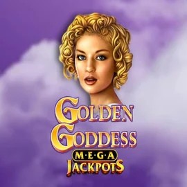 Official Jackpots logo: Golden Goddess Megajackpots by IGT at Robocat Casino