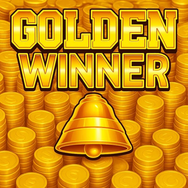 Golden Winner slot visual from Inspired Gaming available on robo-cat.eu