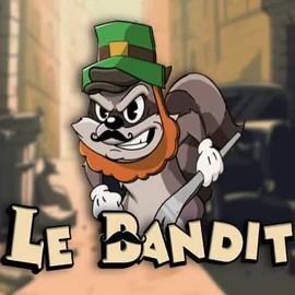 Le Bandit slot icon by Hacksaw Gaming, available at Robocat Casino