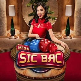 Mega Sic Bac logo by Pragmatic Play at Robocat Casino