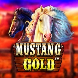 Mustang Gold by Pragmatic Play, showcased at robo-cat.eu – game logo