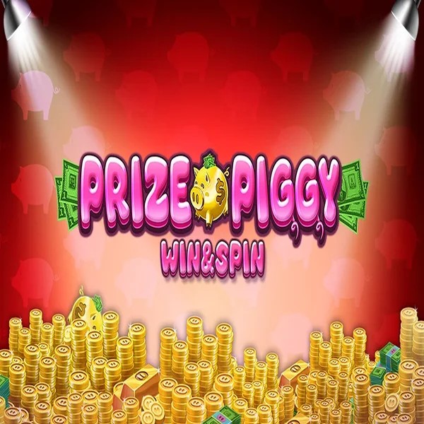 Prize Piggy Win & Spin by Inspired Gaming, showcased at robo-cat.eu – game logo