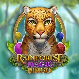 Rainforest Magic Bingo slot icon by Play'n GO, available at Robocat Casino