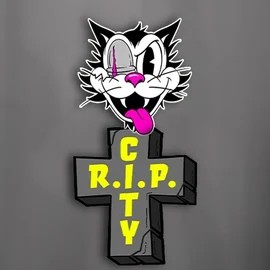 RIP City logo by Hacksaw Gaming at Robocat Casino