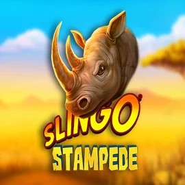 Slingo Stampede game by Slingo – logo hosted on Robocat Casino