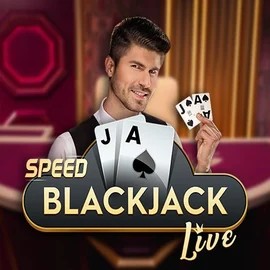 Speed Blackjack logo – Live Casino by Pragmatic Play at Robocat Casino