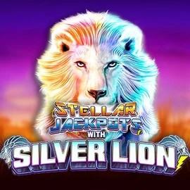 Enjoy Stellar Jackpots with Silver Lion by Lightning Box Game – logo hosted on robo-cat.eu