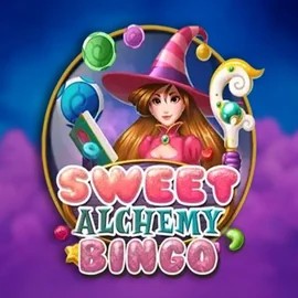 Sweet Alchemy Bingo game by Play'n GO – logo hosted on Robocat Casino