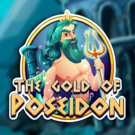 The Gold of Poseidon logo by Red Rake Gaming Robocat Casino