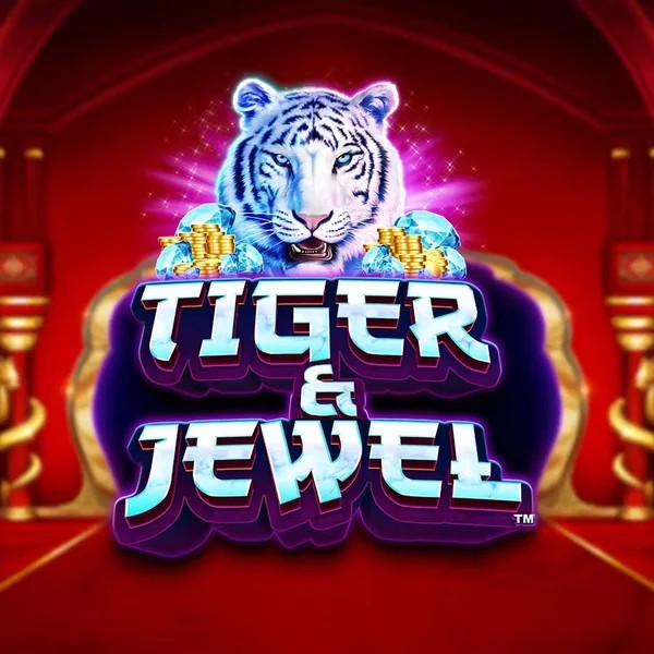Tiger and Jewel slot icon by Greentube, available at Robocat Casino