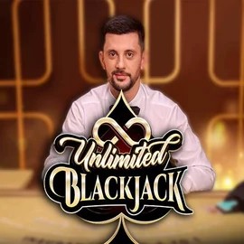 Unlimited Blackjack by Ezugi, showcased at robo-cat.eu – game logo