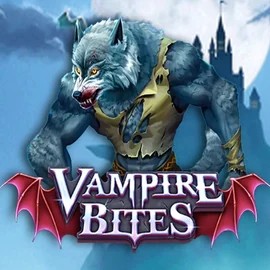 Vampire Bites online game logo by Amusnet Interactive on robo-cat.eu