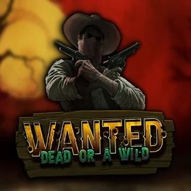 Wanted Dead or a Wild logo by Hacksaw Gaming Robocat Casino